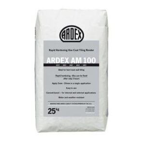 Ardex AM100 Rapid Setting One Coat Tiling Render 25kg